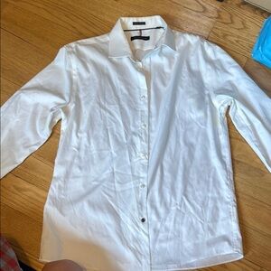 Tommy Hilfiger Ivory Button-Up Shirt